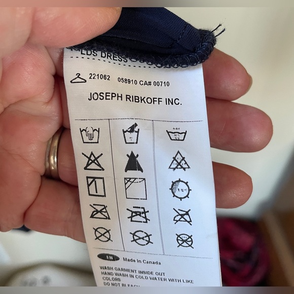 Joseph Ribkoff Black Label Signature Dress - Picture 5 of 6